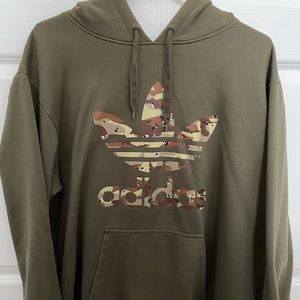 Adidas Camo Trefoil Hoodie